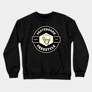 Skate freestyle X CASQUE skate Crewneck Sweatshirt